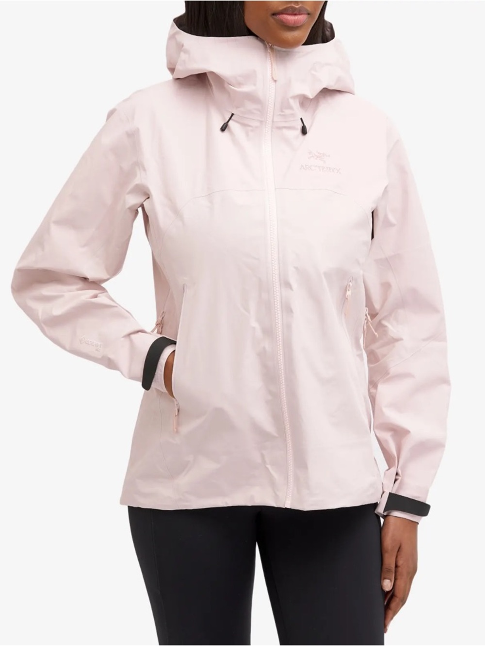 Arc'teryx Women's Light Pink Beta AR Stormhood Jacket